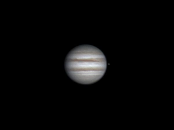 Jupiter and Io (5 apr 2015, 22:45) - Astrophotography