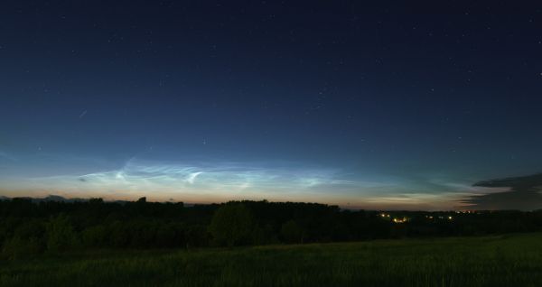 Noctilucent clouds - Astrophotography