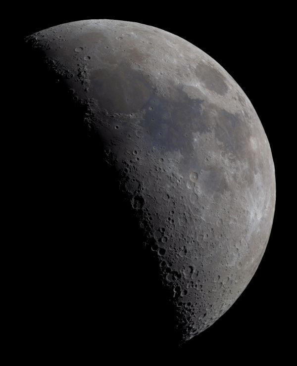 Full panorama of the Moon, March 25, 2023 - Astrophotography