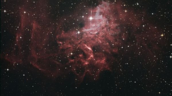 IC 405. The Flaming Star Nebula. - Astrophotography