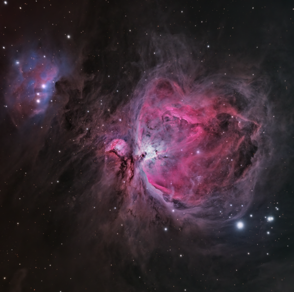 The Orion Nebula (M42) and Running Man Nebula - Astrophotography
