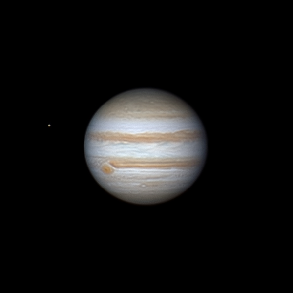 Jupiter and moon Io 09/07/23 - Astrophotography