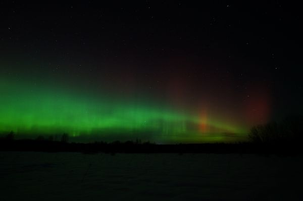 Fiery Aurora - Astrophotography