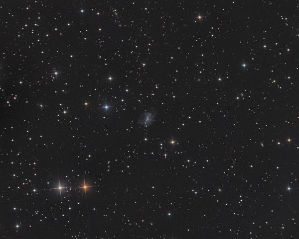 Interacting galaxies UGC 4499 + Markaryan 94 - Astrophotography