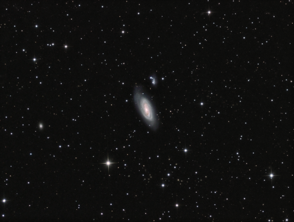 M 90 Galaxy in Virgo LRGB - Astrophotography
