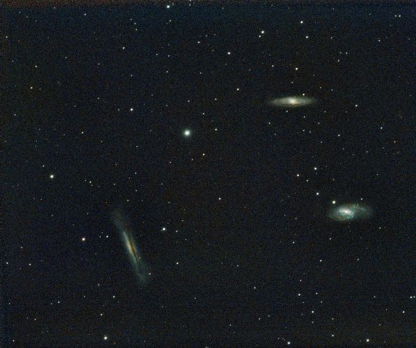 leo triplet M66, M65 NGC3628 V2 - Astrophotography