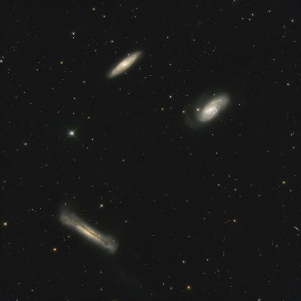 Leo Triplet - Astrophotography