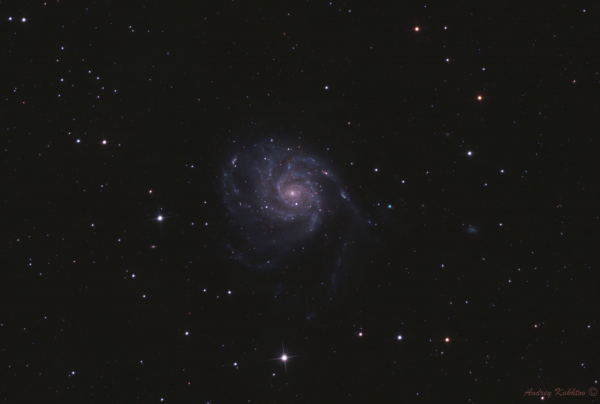 Pinwheel Galaxy (M101) 16.02.2024 - Astrophotography