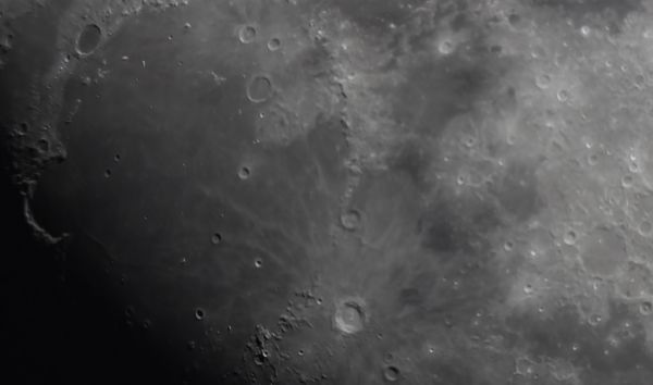Rainbow Bay, Plato, and Copernicus - Astrophotography