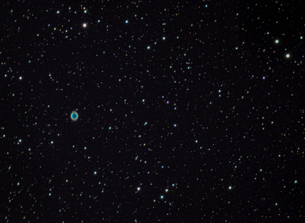 The Ring Nebula M57 in the constellation Lyra. 16.06.2024. - Astrophotography