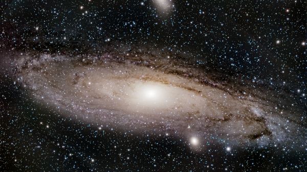 The Andromeda Galaxy in the constellation Andromeda - Astrophotography