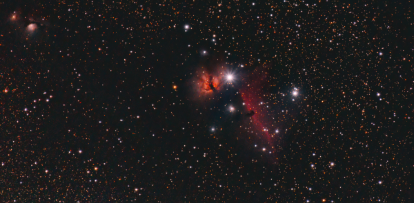 The Flame Nebula (NGC 2024), the Horsehead Nebula (IC 434), and M78 - Astrophotography