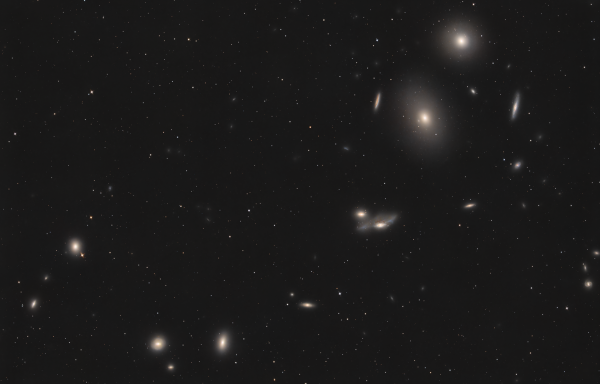 Markarian's Chain - Astrophotography
