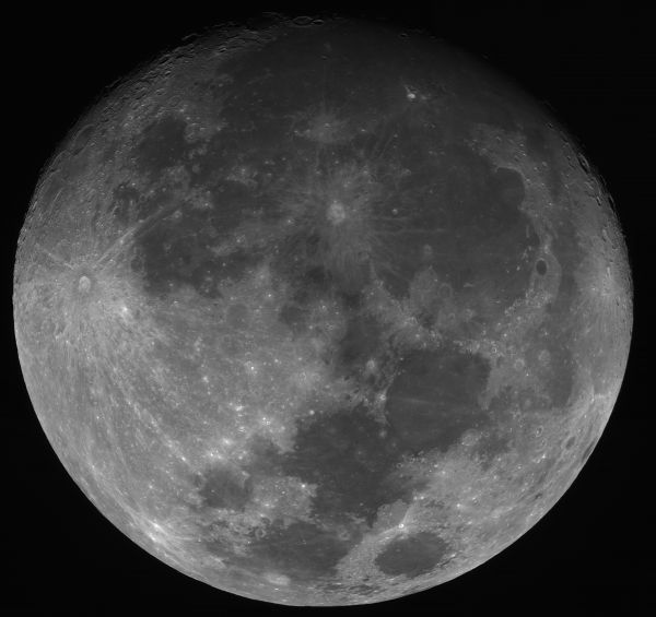 Lunar Panorama - Astrophotography