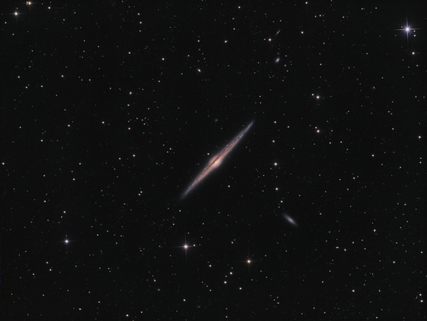 NGC 4565 Needle Galaxy LRGB - Astrophotography