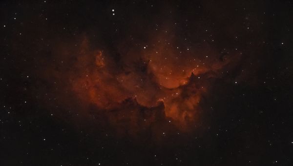 NGC 7380 The Wizard Nebula - Astrophotography