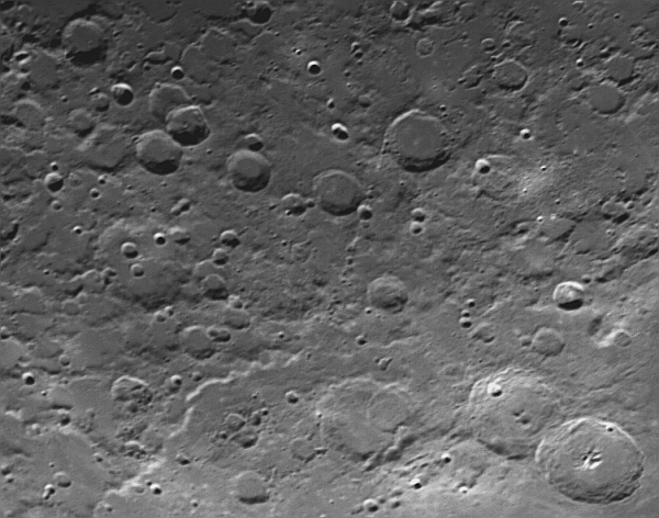 Moon landscape - Astrophotography