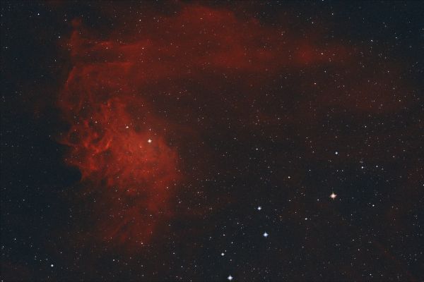 C31_IC405_Flaming Star - Astrophotography