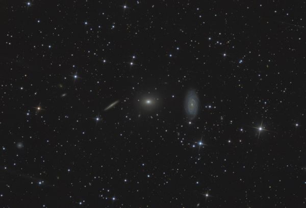 NGC 5985, NGC 5982, NGC 5981 - Astrophotography