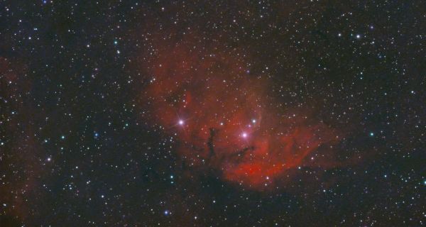 SH 2-101 The Tulip Nebula - Astrophotography
