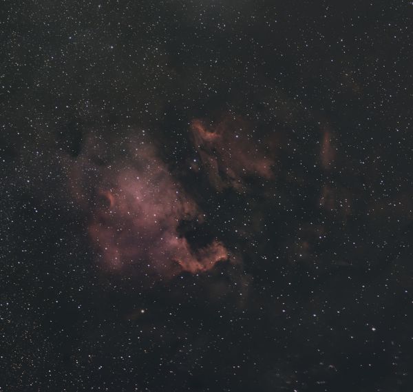 North America Nebula and Pelican Nebula - Astrophotography
