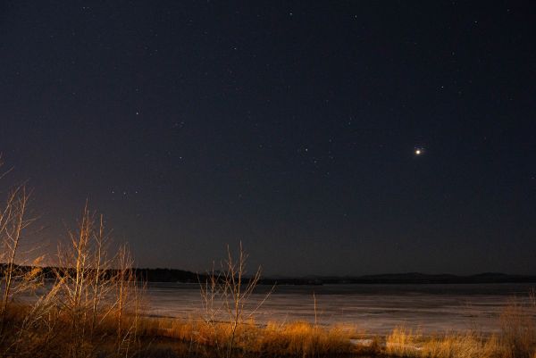 Venus in Pleiades - Astrophotography