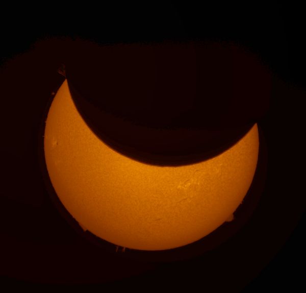 Solar Eclipse of October 25, 2022 - Astrophotography