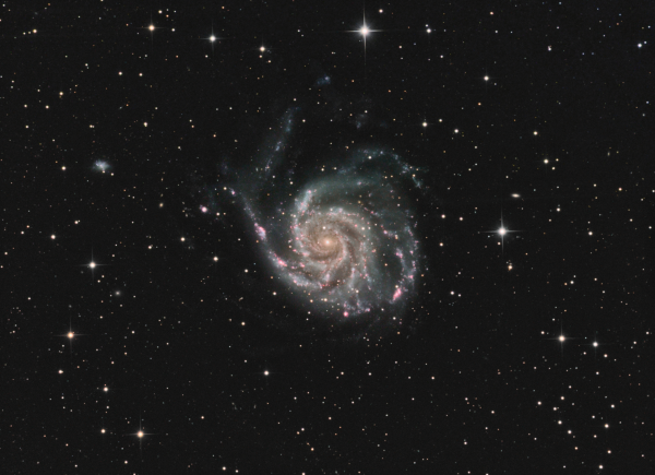 M 101 Pinwheel Galaxy  Ha_LRGB - Astrophotography