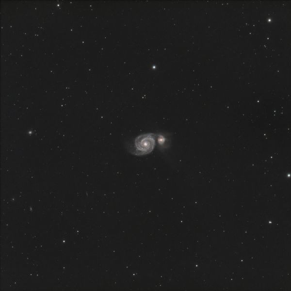 M 51 - Whirlpool Galaxy - Astrophotography