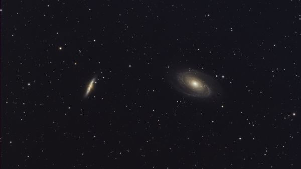 M81 and M82 Bode's Galaxy and the Cigar Galaxy - Astrophotography