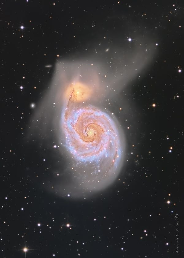 M51 in LRGB - Astrophotography