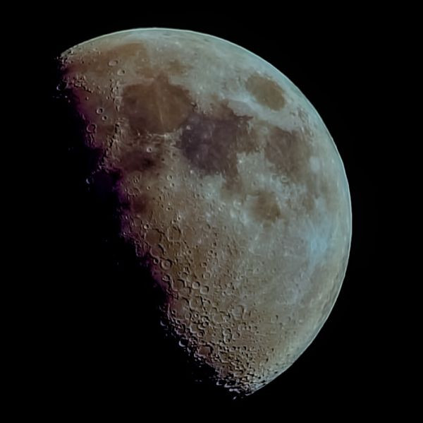 The moon - 64.6% - 25-02-2026 - Astrophotography