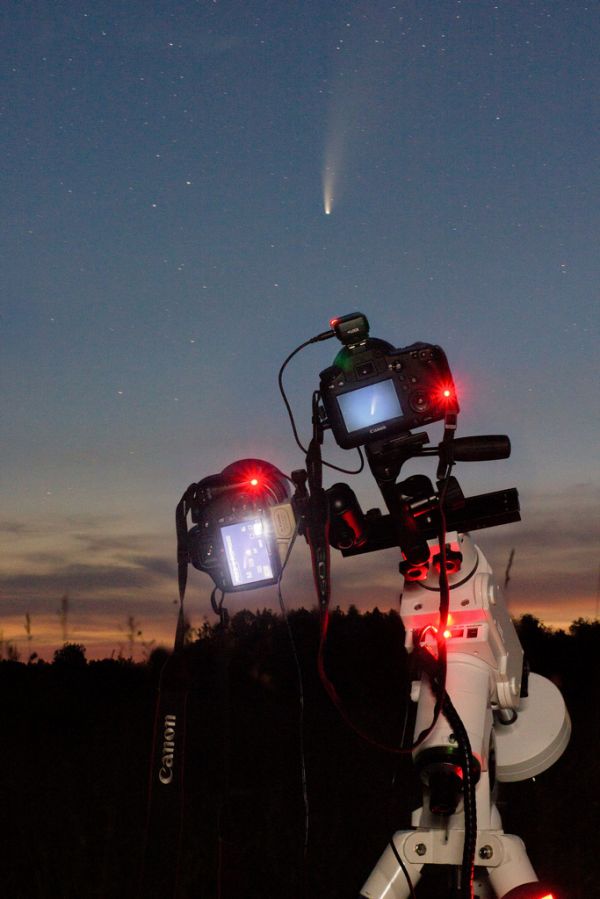 C/2020 F3 (NEOWISE) Collage - Astrophotography