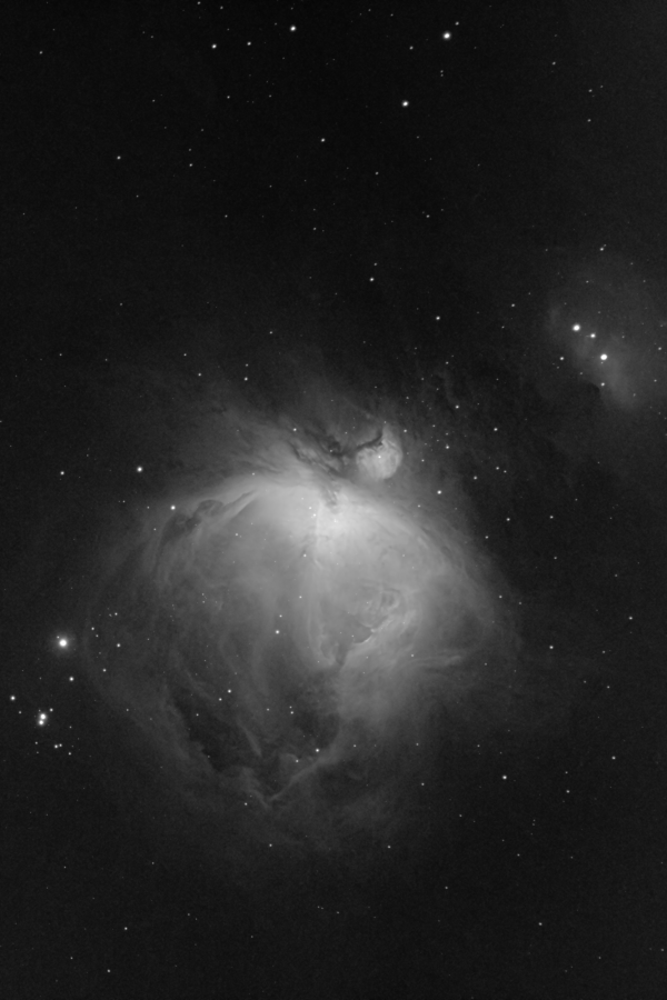 The Orion Nebula in Ha - Astrophotography
