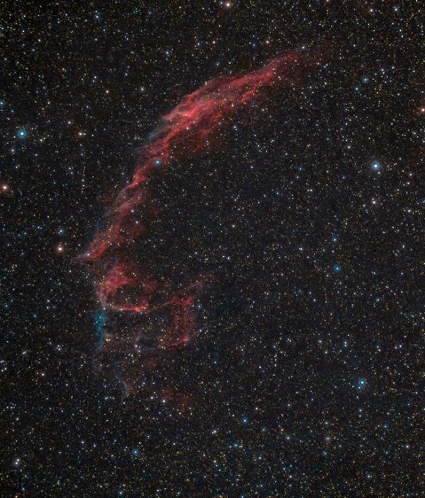 NGC 6992. New version. - Astrophotography