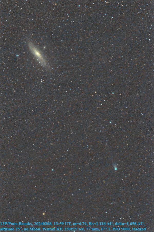 12P/Pons-Brooks - Astrophotography
