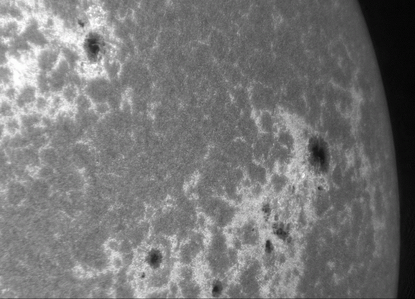 Animation in CaK for 45min 03-09-2025 - Astrophotography