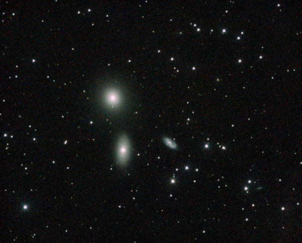The galaxy group M 105 in Leo - Astrophotography