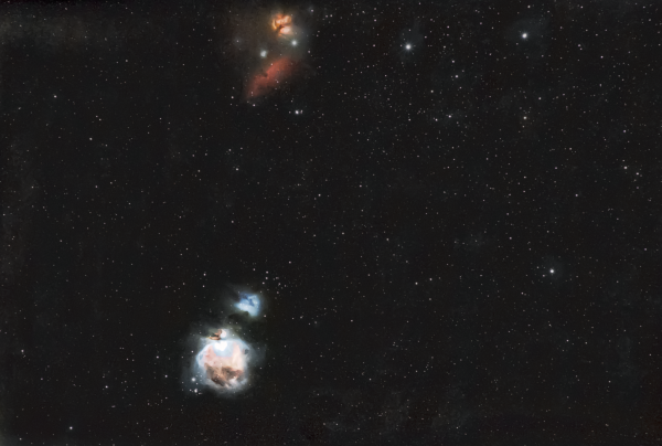 M42, flame, horse head - Astrophotography