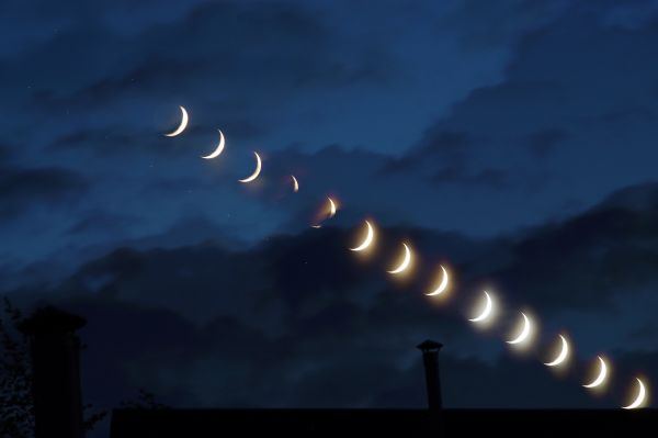 Moonset. May 15, 2021 - Astrophotography