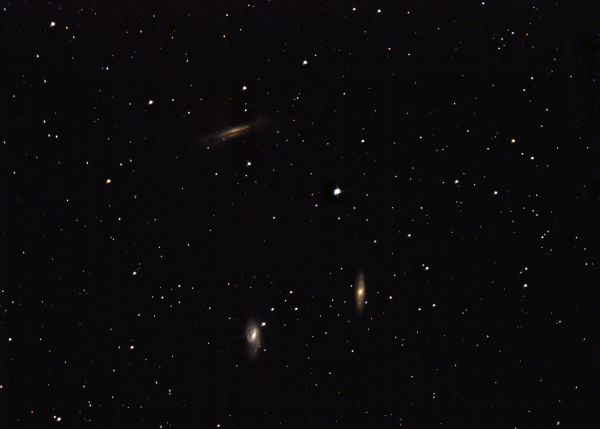 The Leo Triplet: M65, M66, and NGC 3628. April 20-21, 2023. - Astrophotography