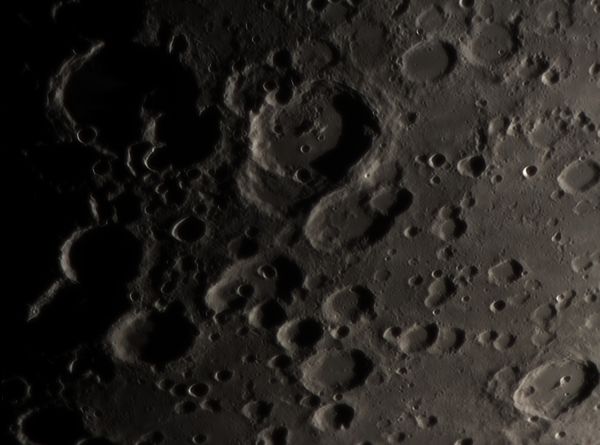 Maurolycus, Barocius, Clairaut, Faraday, Stofler (30 oct 2014, 18:02) - Astrophotography