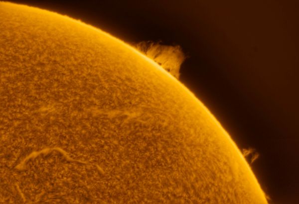 Solar Prominences 08.10.2022 - Astrophotography