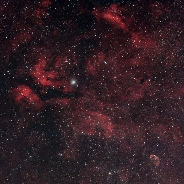 Sadr and the Crescent Nebula - Astrophotography