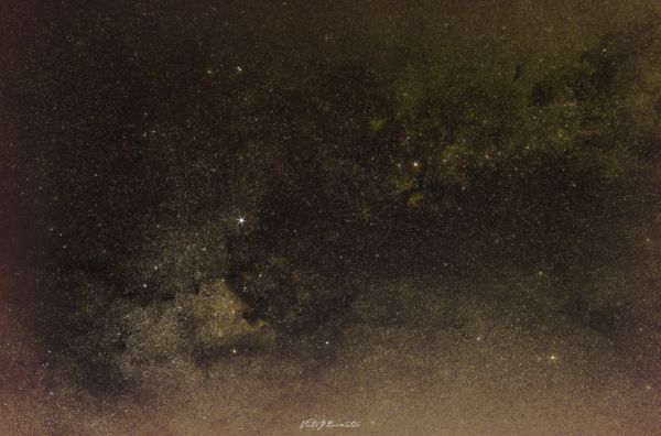 Nebulae in the constellation Cygnus. - Astrophotography