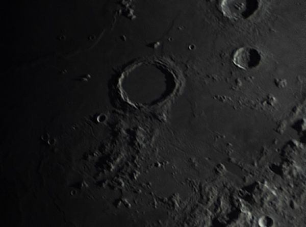 Archimedes, the Montes Archimedes, the Palus Putredinis - Astrophotography