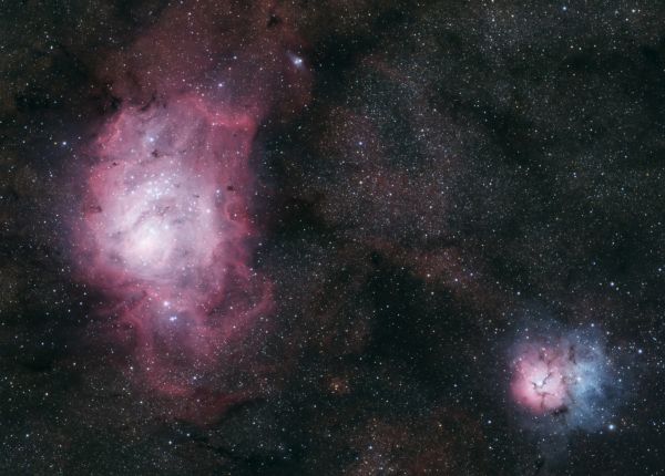 M8 M20 (Lagoon and Trifid) - Astrophotography