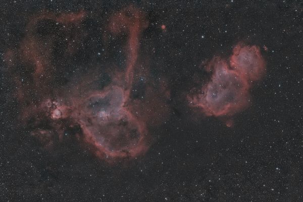 IC1805 - IC1848 - Astrophotography
