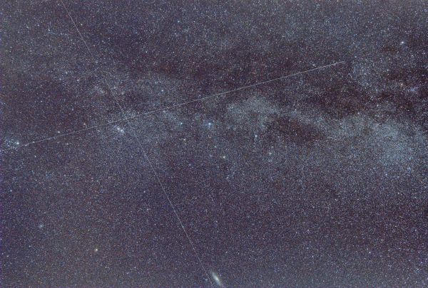 Two satellites - Astrophotography