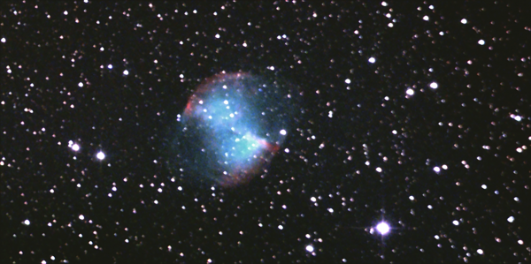 Planetary Nebula M27, the Dumbbell Nebula. July 18, 2021. - Astrophotography